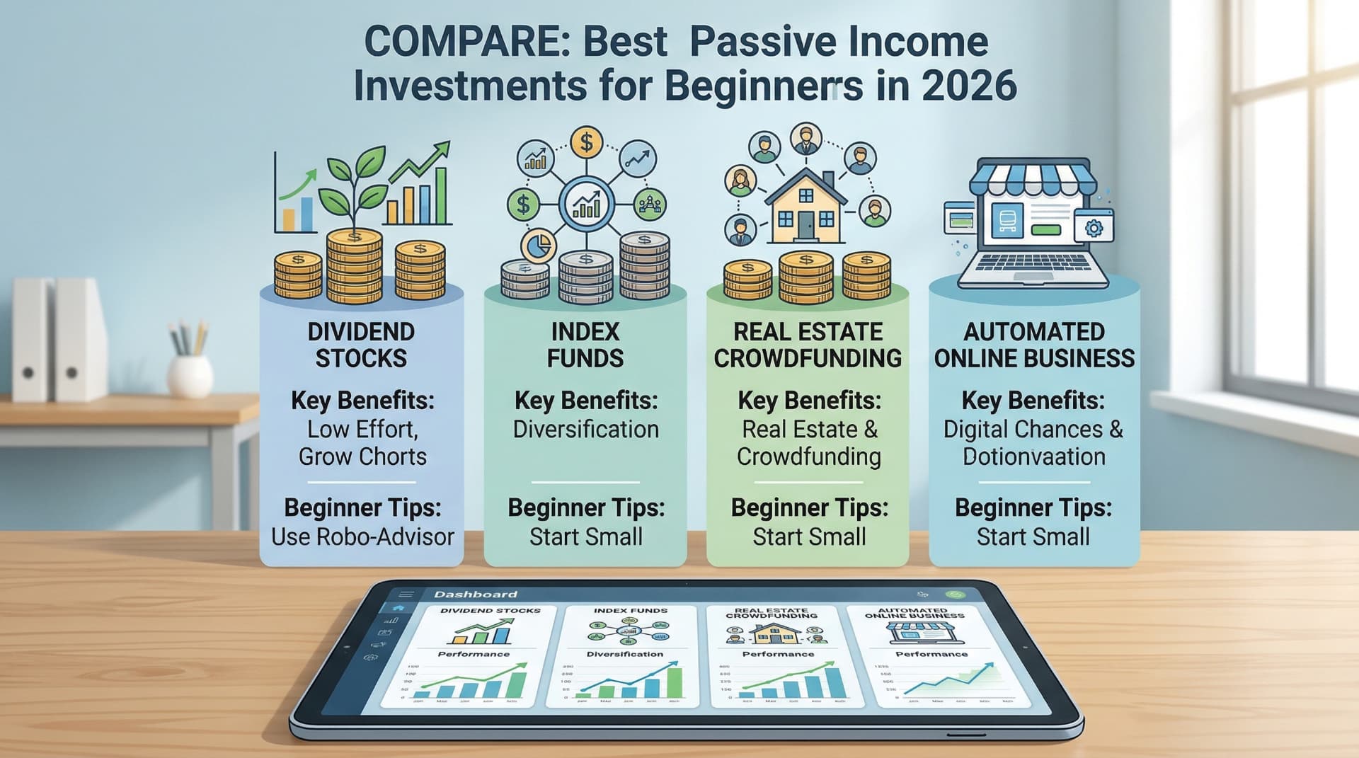 Learn about Best Passive Income Investments For Beginners with our trustworthy, family-oriented investment guide. DadAlt Investments: Best Passive Income Investments For Beginners - Expert family wealth building strategies