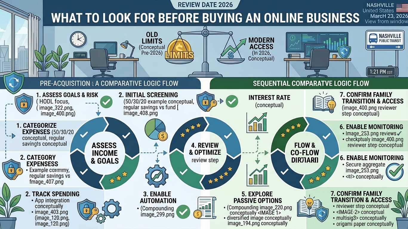 Learn about What To Look For Before Buying An Online Business with our trustworthy, family-oriented investment guide. DadAlt Investments: What To Look For Before Buying An Online Business - Expert family wealth building strategies