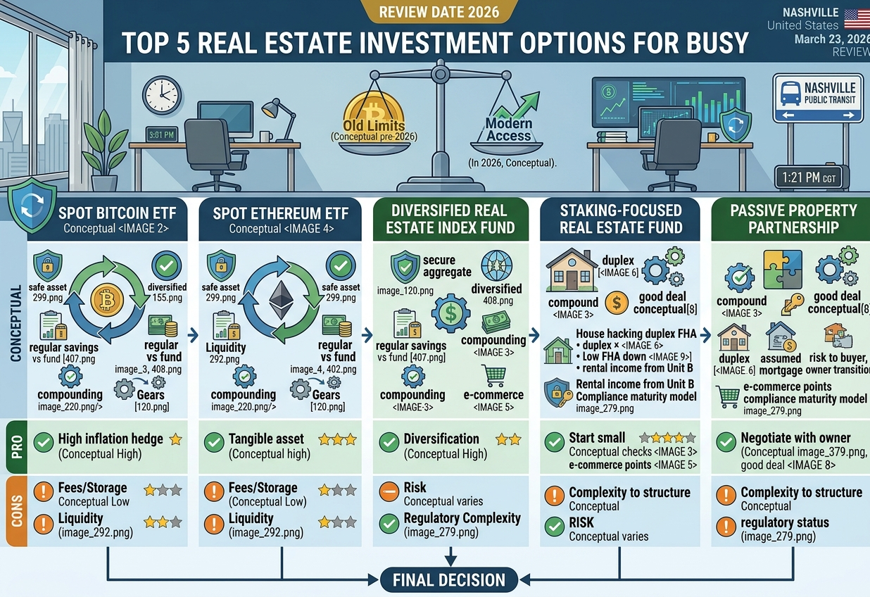 Top 5 Real Estate Investment Options for Busy Dads | DadAlt Investments